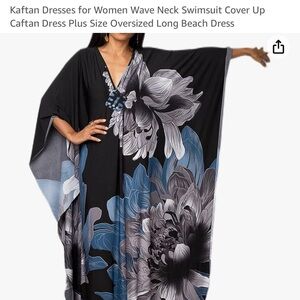 Kaftan swim suit cover up.